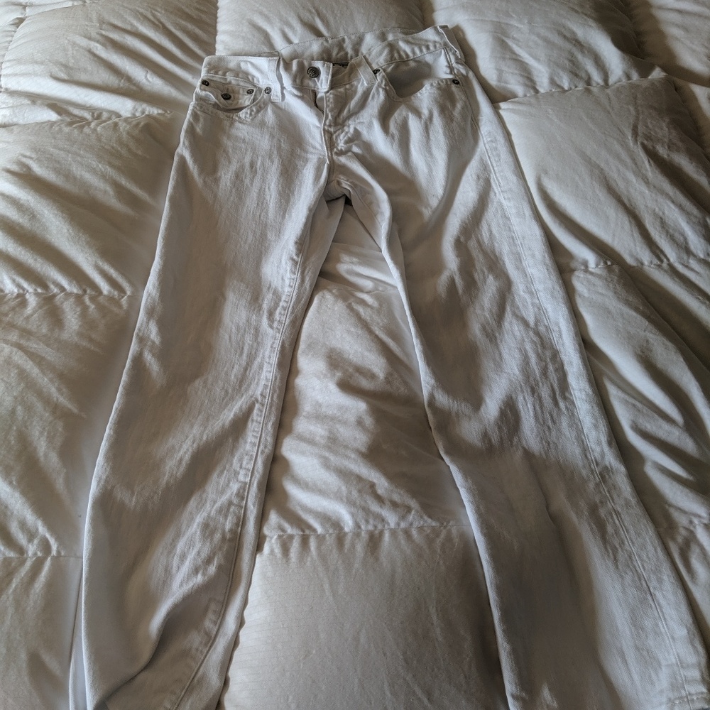 True Religion White Jeans 100% cotton